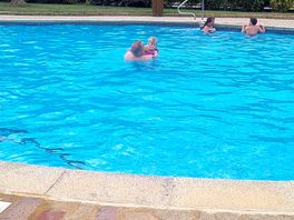 Swimming pool outside