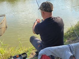 Well stocked fishing lake