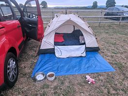 Amazing views from our tent