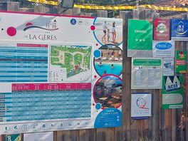 Camp site signage