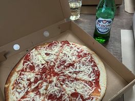 Wood fire pizza from the barn!