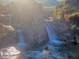 Emerald pool, 20 min drive and then 30 minute walk