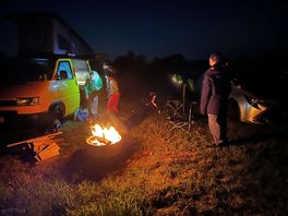 Spacious pitches with plenty of room for groups.