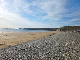 Newgale beach looking right