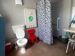 Family/accessible toilet