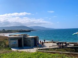 Nearby beach bar