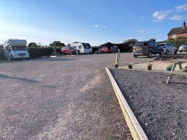 View towards the pitches
