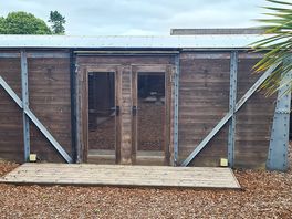 The railway carriage is also available if you fancy a different type of pod to stay in.