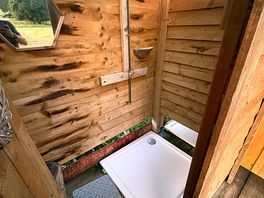 Gas heated showers