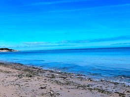 The beach