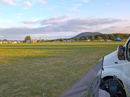View out to the malvern hills