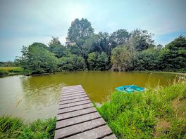 Camped next to a lake