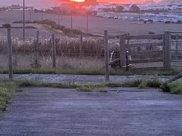 Lovely sunset over the abbey