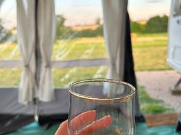 Refreshment after a day watching wsbks