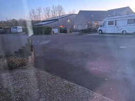 View from the campervan