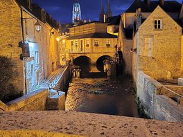 Lovely walk into centre of bayeux.