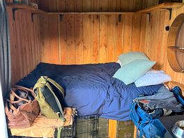 Inside the cabin