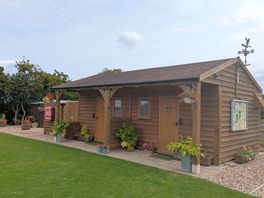 Immaculate toilet block.