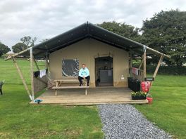 Safari tent primrose