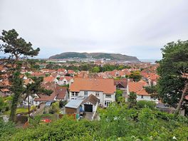 View of llandudno from our pitch.