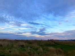 Sight from our pitch. nothing but fields and sky