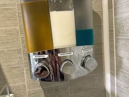 Shampoo, conditioner and shower gel available if you forget yours