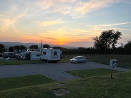 One of the gorgeous sunsets