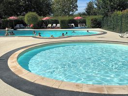 The pools.