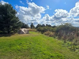One of several camp site areas