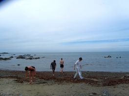 Walkable beach