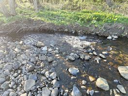 Stream next to pitch