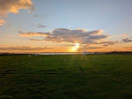View from our campervan.