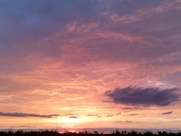 Weather was great, a heat-wave with beautiful wide skies to experience the sunset in camp