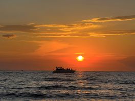 Sunset from the beach