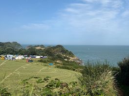 Beautiful walk around the campsite