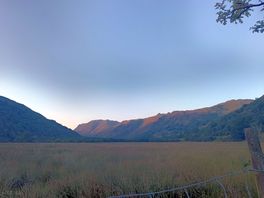 View from campsite