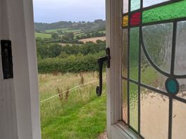 View from the bed