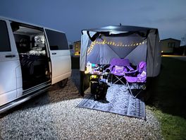 Our little set up