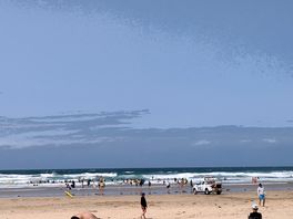 The surf was amazing