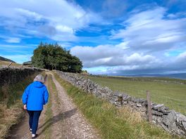 Lovely walks from site.