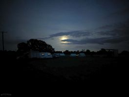 Although some road noise at night we were lucky with the weather