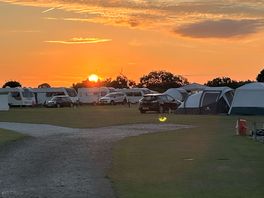 Sunset looking west