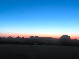 1st night sunset