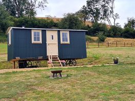 Outside hare hut