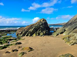 Sandy beach