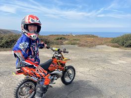 Dirt bike track