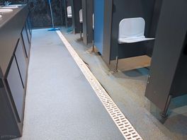 Male bathroom floor