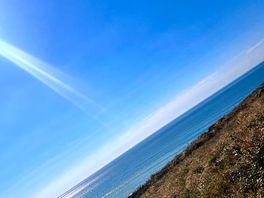 Blue skys at sandparks
