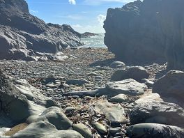 Beach near campsite