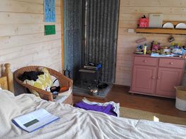 Interior of cabin